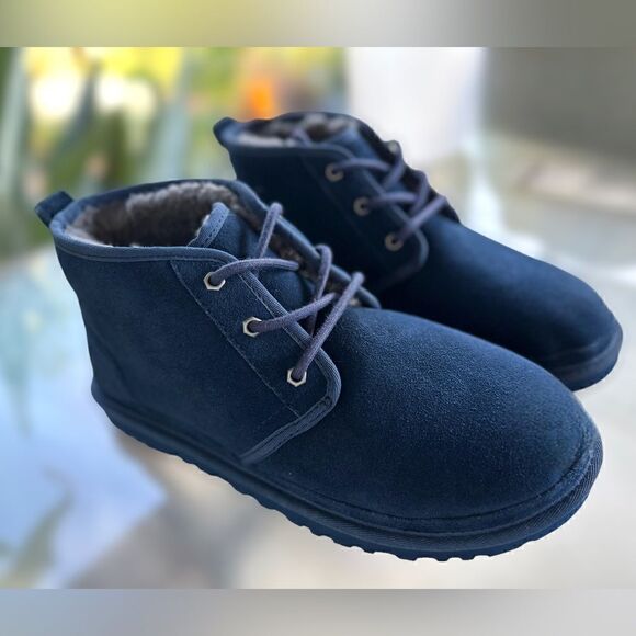 🔥 UGG Winter Snow Neumel Chukka Shearling Boots Shoes Size 12 EU 45 - Picture 4 of 12